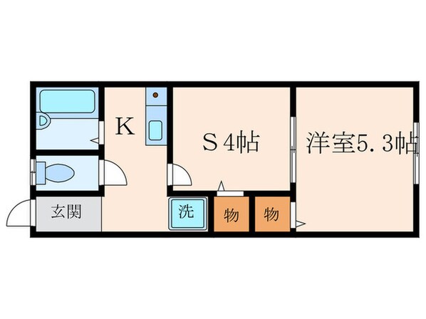 サニーフォレスト長洲の物件間取画像